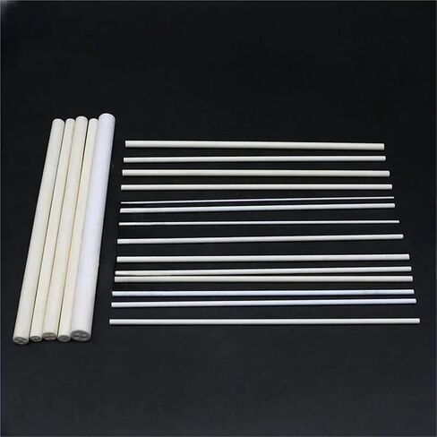 5pcs Four Hole 99 95 Alumina Ceramic Tube Core Insulation Aluminum Oxide Protective Sleeve 250mm(14x3.9x250mm 5pcs) in Saudi Arabia