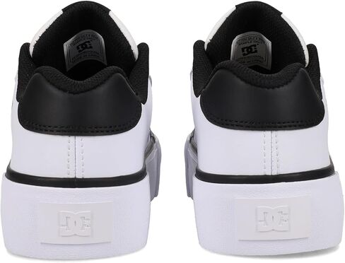 DC Women's Chelsea Platform Skate Shoe, Black, 6 in Saudi Arabia