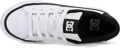 DC Women's Chelsea Platform Skate Shoe, Black, 6 in Saudi Arabia