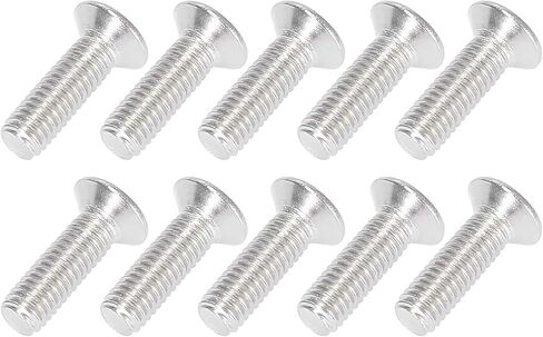 30pcs Bumper Mudguard Washer Bolts M6x1.0 Aluminum Alloy Engine Bay Dress Up Screw Gold Tone in Saudi Arabia