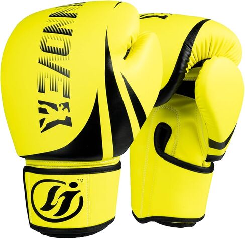 قفازات الملاكمة للرجال والنساء ، قفازات التدريب المتزايدة للملاكمة ، Kickboxing ، Muay Thai ، MMA ، قفازات تمرين على الأكياس الثقيلة مع حشوة متعددة الطبقات ، ملائمة آمنة ، 10 12 14 16 أوقية in Kuwait