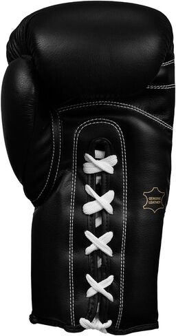 Title Classic Leather Lace Training Gloves 2.0 - Lace Up Boxing Glove, Boxing Competition Gloves, Boxing Sparring Gloves, Boxing Training Gloves, Boxing Bag Gloves, Boxing Gloves in Kuwait