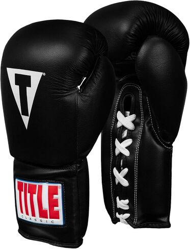 Title Classic Leather Lace Training Gloves 2.0 - Lace Up Boxing Glove, Boxing Competition Gloves, Boxing Sparring Gloves, Boxing Training Gloves, Boxing Bag Gloves, Boxing Gloves in Kuwait