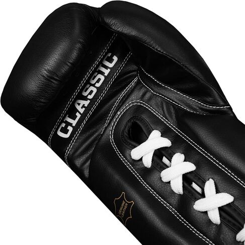 Title Classic Leather Lace Training Gloves 2.0 - Lace Up Boxing Glove, Boxing Competition Gloves, Boxing Sparring Gloves, Boxing Training Gloves, Boxing Bag Gloves, Boxing Gloves in Kuwait