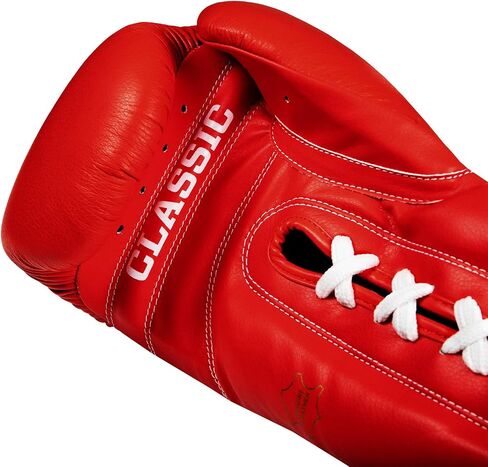 Title Classic Leather Lace Training Gloves 2.0 - Lace Up Boxing Glove, Boxing Competition Gloves, Boxing Sparring Gloves, Boxing Training Gloves, Boxing Bag Gloves, Boxing Gloves in Saudi Arabia