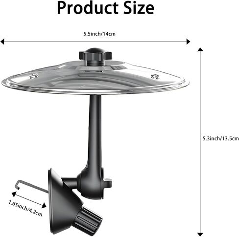 Car Cymbal Air Vent Mini Mini Crash Cymbal for Car Vent ، Funny Car Music Gadget for Drivers & Drummer ، Easy Stist on Dashboards & Vents (Gold) in Kuwait