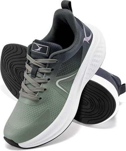 HARENCE Running Shoes for Women Sneakers: Comfortable Breathable Non Slip Athletic Lightweight Walking Tennis Shoes for Gym Workout Cross Training in Kuwait