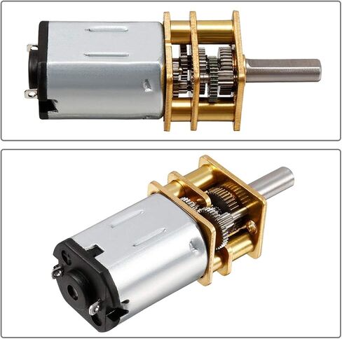 HXCHEN DC 6V 300RPM N20 MINI MENTER GEREEEL GEAR MOTOR 3MM ROPOT FOR ROBOT WHEED DIY Toys in Kuwait
