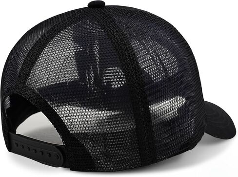 قبعة Bigfoot Mesh للرجال - Snapback Sasquatch Cap قابلة للتعديل الصيد والمشي لمسافات طويلة قبعة معدات في الهواء الطلق التنفس in Kuwait