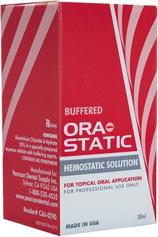 Dental Hemodent Hemostatic Liquid, 30Cc in Saudi Arabia