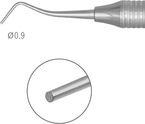 Dental Amalgam Plugger #1 Oregon 0.9mm / 1.2mm Osung -PLGOR1 in Saudi Arabia