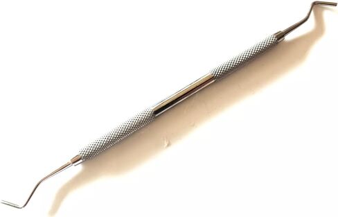 1 Amalgam Condenser Plugger 3T Dental Surgical Instruments, Silver in Saudi Arabia