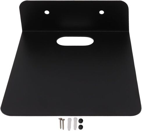 Restokki Router Bracket الألومنيوم سبيكة الحائط رف التخزين لجهاز العرض مجموعة Top Box Camera غرفة المعيشة (الحجم الصغير (21x17 سم / 8.3x6.7in)) in Kuwait