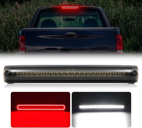 3rd Third Brake Lights LED Compatible with F150 2009 2010 2011 2012 2013 2014,Cab Roof Cargo Light Rear Center High Mount Stop Lamp C style(NOT Fit for Rapt0r Smoked Lens) in Saudi Arabia