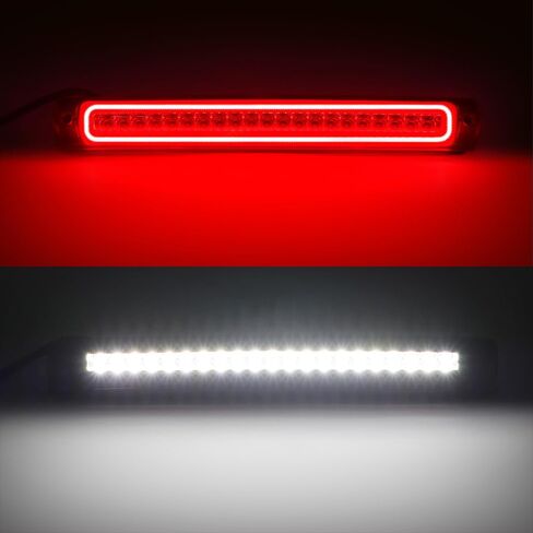 3rd Third Brake Lights LED Compatible with F150 2009 2010 2011 2012 2013 2014,Cab Roof Cargo Light Rear Center High Mount Stop Lamp C style(NOT Fit for Rapt0r Smoked Lens) in Saudi Arabia