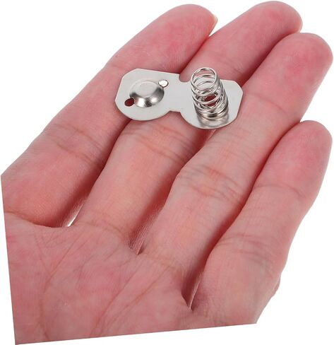 10pcs Battery Contact Spring Nickel Plated Conversion for Aa Battery Holders Negative to Positive Spring for Remote Controls and Gadgets Compatibility in Saudi Arabia