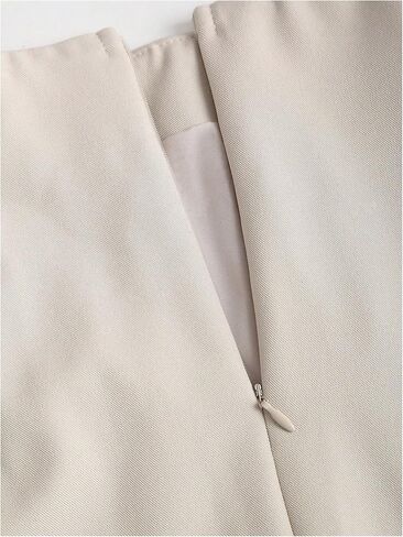 Milumia Women's Bow Knot Side Split Mini Skirt Sexy Flare Hem A Line Going Out Skorts in Saudi Arabia