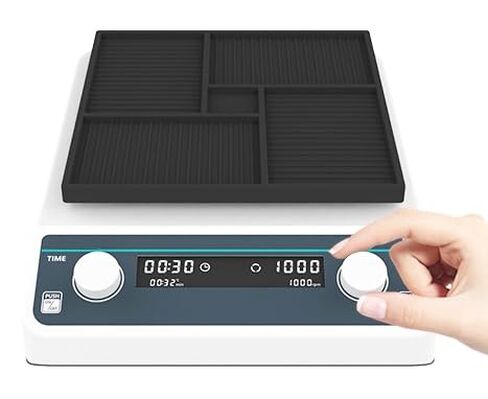 MicroPlate Oscillator with Brushless Motor RPM Range 500 to 1200rpm RPM Increment 10rpm Handling Range Elisa Plate/Tissue Culture Plate*4 in Kuwait