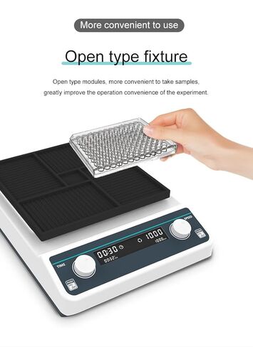 MicroPlate Oscillator with Brushless Motor RPM Range 500 to 1200rpm RPM Increment 10rpm Handling Range Elisa Plate/Tissue Culture Plate*4 in Kuwait
