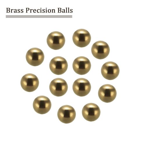 50pcs Brass Precision Balls - [5/16-inch] Round for Bearings Bushings Valves, Machinery, Automotive, and DIY Use in Saudi Arabia