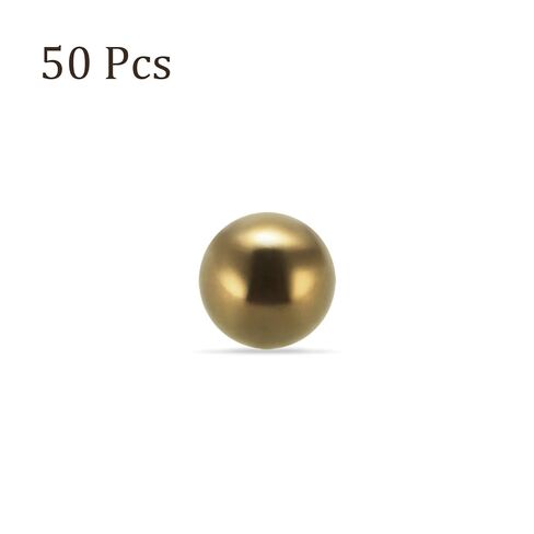 50pcs Brass Precision Balls - [5/16-inch] Round for Bearings Bushings Valves, Machinery, Automotive, and DIY Use in Saudi Arabia