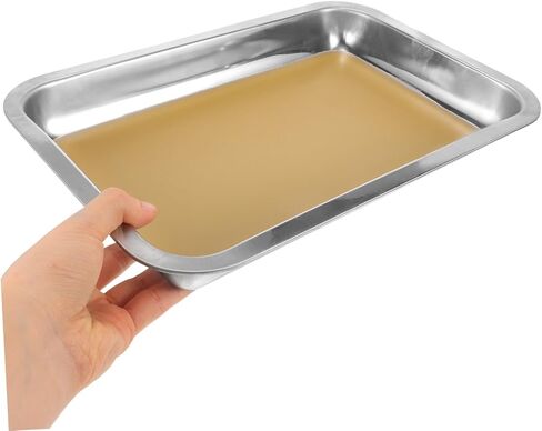 Dissection Tray Lab Dissecting Pan with Smooth Polished Surface for Safe Laboratory Use for Anatomy Classes and Teaching Experiments in Saudi Arabia