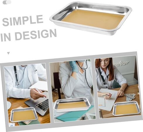Dissection Tray Lab Dissecting Pan with Smooth Polished Surface for Safe Laboratory Use for Anatomy Classes and Teaching Experiments in Saudi Arabia