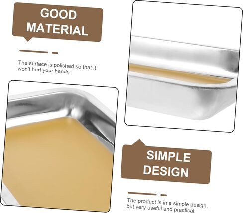 Dissection Tray Lab Dissecting Pan with Smooth Polished Surface for Safe Laboratory Use for Anatomy Classes and Teaching Experiments in Saudi Arabia