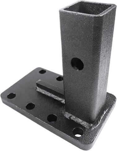 Adjustable Pintle Hook Fixing Base Receiver Fixture Trailer Hitch Towing Heavy Duty RV Camper Caravan Parts Accessories in Saudi Arabia