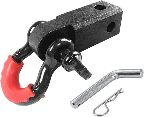 4.75 Ton Receiver D-Ring Trailer Hitch Shackle Tow Bar RV Parts Car Camper Accessories Caravan Components in Saudi Arabia