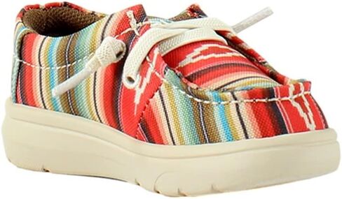 ARIAT Unisex Toddler Lil Stompers Shoe, Multicolored (Buffalo), 5 in Saudi Arabia