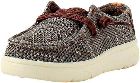 ARIAT Unisex Toddler Lil Stompers Shoe, Multicolored (Buffalo), 5 in Saudi Arabia