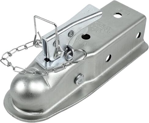 2 X 2-1/2 Inch Ball Hitch Back Coupling Trailer Coupler Straight Tongue RV Parts Camper Caravan Accessories in Saudi Arabia