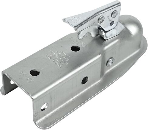 2 X 2-1/2 Inch Ball Hitch Back Coupling Trailer Coupler Straight Tongue RV Parts Camper Caravan Accessories in Saudi Arabia