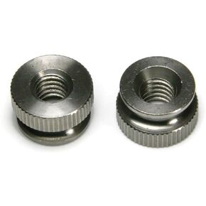 رأس إبهام الرأس knurled nut 18-8 مصنفة من الفولاذ المقاوم للصدأ مصنوعة- #8-32 (7/16 "DIA X 1/4" THK)-Qty-10 in Kuwait