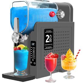 Slushie Machine, Slushy Machine for Home,Frozen Drink Maker & Ice Cream Maker – 88 oz with 6 Preset Programs, LED Display for Margaritas, Frappés, Milkshakes, Smoothies & Ice Cream in Saudi Arabia