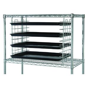 FSE 373-TS18C Tray Slide, 18"D, (10) Tray Capacity, Chrome Plated Finish, NSF (1 Pair) in Saudi Arabia