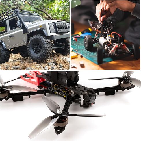 Meccanixity 20 PCS M3 × 25 مم عمود فاصل مزدوج الرؤوس من الألومنيوم FPV Drone RC Car Car ، Green in Saudi Arabia