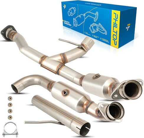 PHILTOP High Flow Catalytic Converter Replacement for 2002-2006 CR-V,Automotive Replacement Catalytic Converters OEM 16462(EPA Compliant) in Saudi Arabia