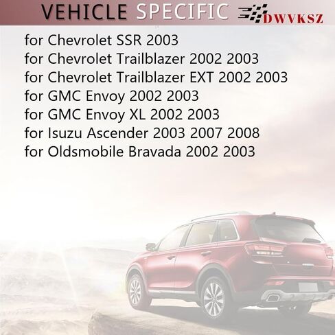 1x دواسة مسرعات استبدال# 15150990 ، SU12926 لـ Isuzu Ascender 4.2L 2003 2007 2008 ، لـ Oldsmobile Bravada 4.2L 2002 2003 ، لـ GMC Envoy XL 4.2L 2002 ، لـ Envoy 4.2l 2002 2003 in Saudi Arabia