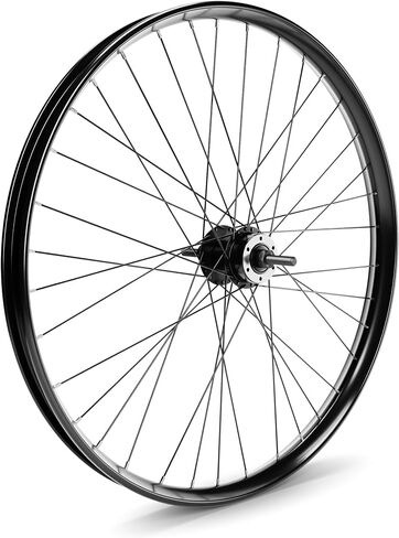 BBR Tuning Heavy Duty 12 Gauge 26Inch x 1.25 Inch Rear Bike Rim - Bicycle Wheel - Mountain Bicicleta - Coaster Brake - Black in Saudi Arabia