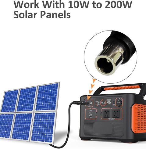 DC 7909 to DC 8020 Adapter 90-Degree Right Angle Connectors, Compatible with Jackery Explorer 1000 V2 /600 Plus/1000 Pro/1000 Plus/1500 Pro/2000 Pro/2000 Plus/3000 Pro Solar Power Station in Kuwait