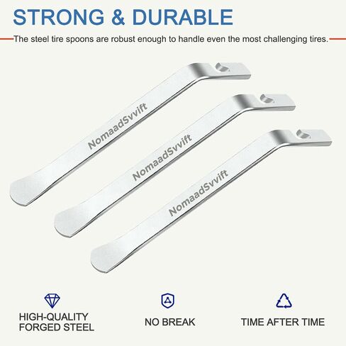 Bicycle Tire Levers, Iron Tyre Spoons, Professional Bike Tire Removal Tool for Road, Mountain Bike, etc in Saudi Arabia
