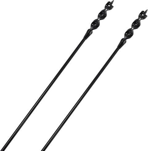 HUAALIUCHE 36-Inch High-Speed Steel Drill Bit - 1/2" Cutting Head & 3/16" Shank for Precision Deep Drilling in Iron Nails, Wood, and Composites in Saudi Arabia