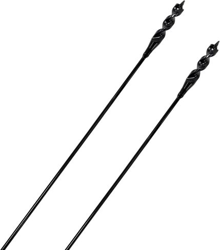 HUAALIUCHE 36-Inch High-Speed Steel Drill Bit - 1/2" Cutting Head & 3/16" Shank for Precision Deep Drilling in Iron Nails, Wood, and Composites in Saudi Arabia