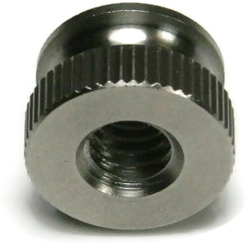 رأس إبهام الرأس knurled nut 18-8 مصنفة من الفولاذ المقاوم للصدأ مصنوعة- #8-32 (7/16 "DIA X 1/4" THK)-Qty-10 in Kuwait
