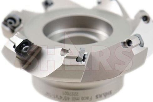 Shars 4" 45° Indexable Face Mill SEET Insert 7 Flutes New 404-2966W P[ in Saudi Arabia