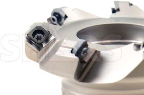 Shars 4" 45° Indexable Face Mill SEET Insert 7 Flutes New 404-2966W P[ in Saudi Arabia