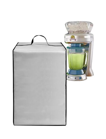 Frozen Drink Maker Lid Slushie Machine Cover Waterproof Anti-Static Nylon Lid for Margaritaville Professional Frozen Concoction Maker/Margarita SLUSHi Machine/Margarita Shave Ice Drink Maker (Silver) in Kuwait