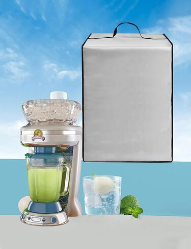 Frozen Drink Maker Lid Slushie Machine Cover Waterproof Anti-Static Nylon Lid for Margaritaville Professional Frozen Concoction Maker/Margarita SLUSHi Machine/Margarita Shave Ice Drink Maker (Silver) in Kuwait